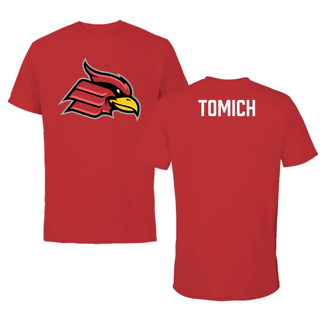 Wheeling University TF and XC Red Tee - Hunter Tomich