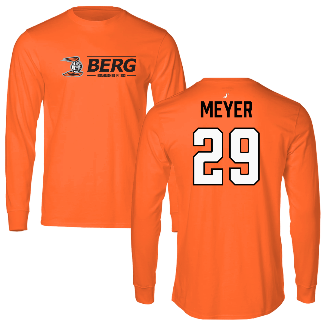 Heidelberg University Softball Orange General Long Sleeve - #29 Caralinn Meyer