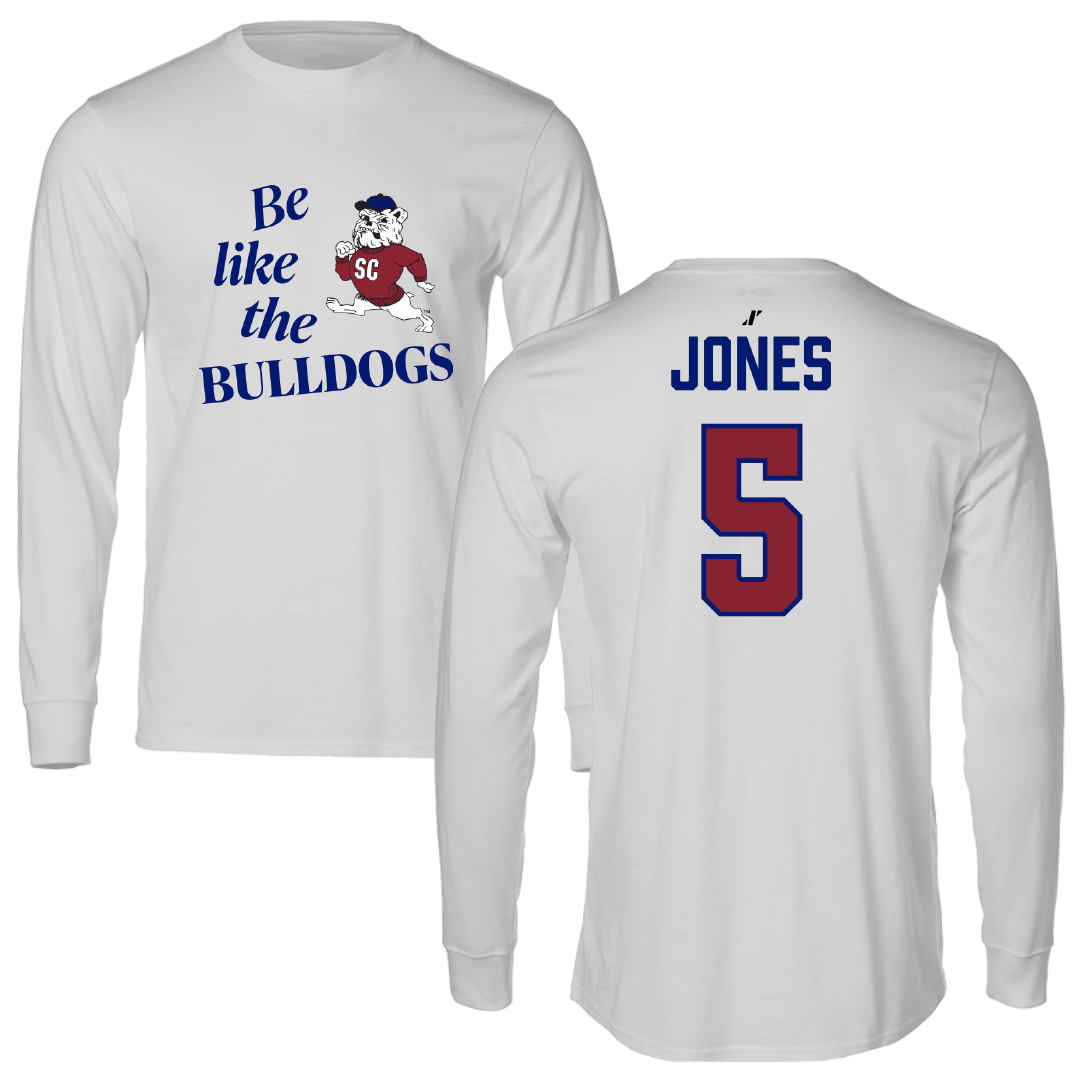 South Carolina State University Football Light Gray Be Like Us Performance Long Sleeve - #5 Tyler Jones