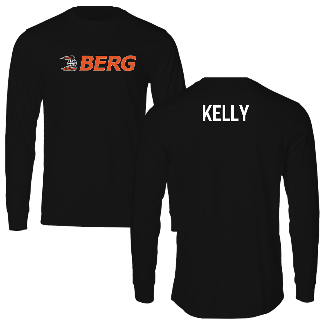 Heidelberg University Golf Black Performance Long Sleeve - Nathan Kelly