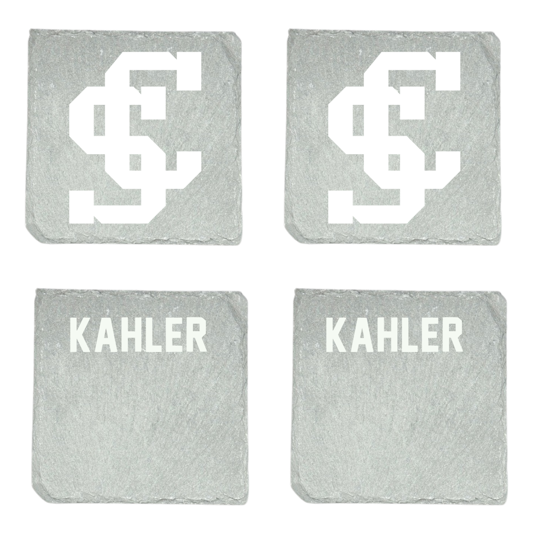 Santa Clara University Rowing Stone Coaster (4 Pack)  - Elise Kahler