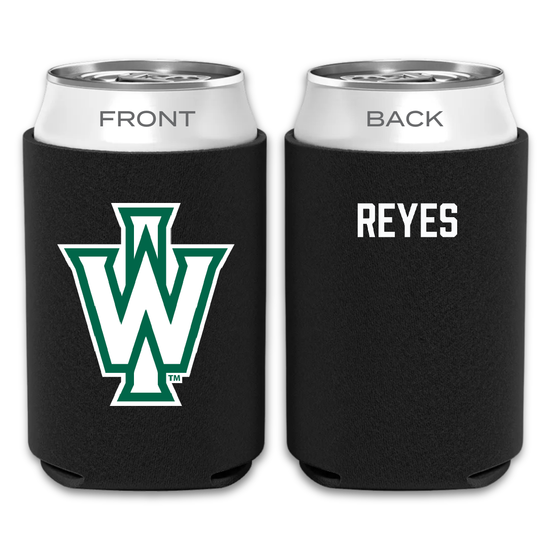 Illinois Wesleyan University Wrestling Black Can Cooler - Leonardo Reyes