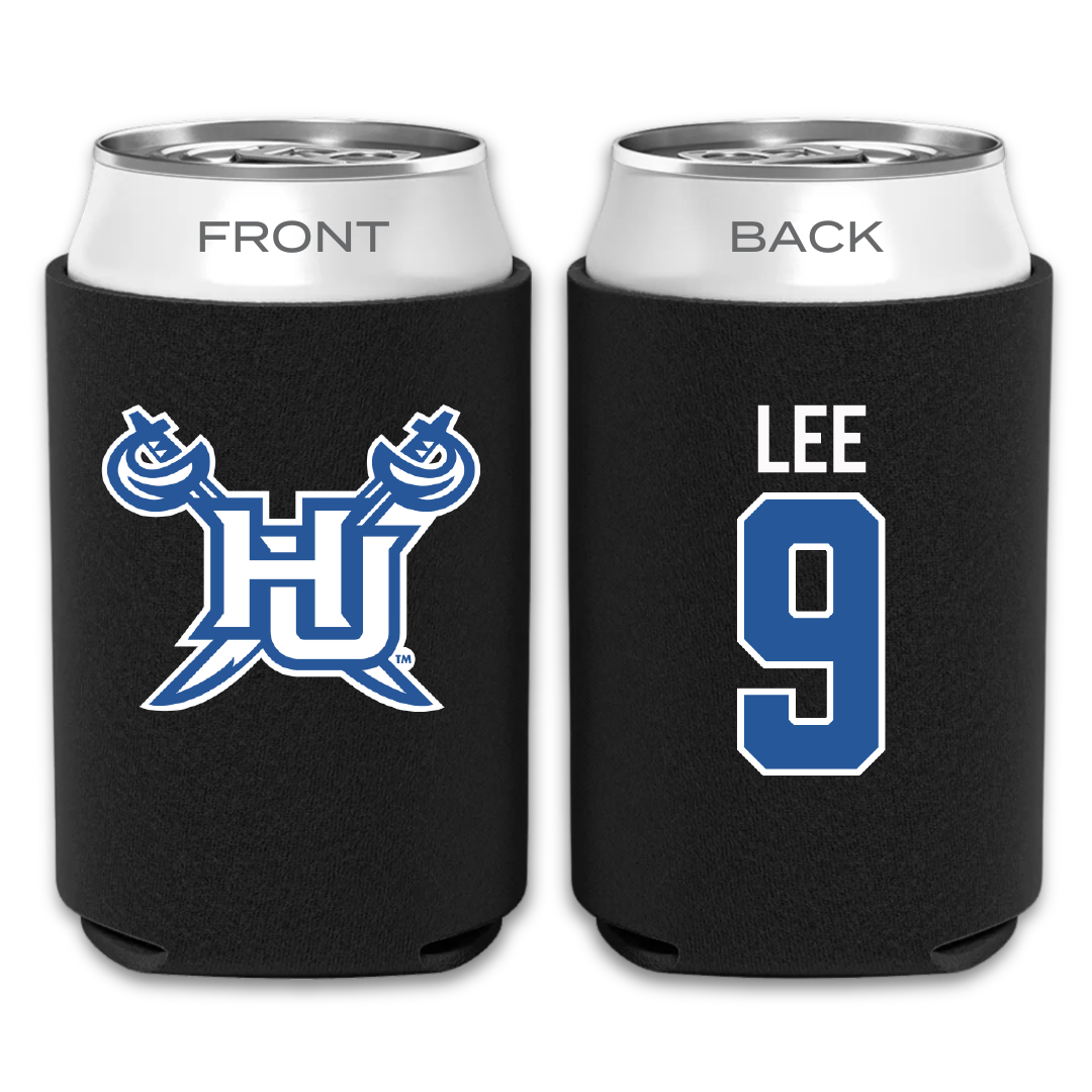 Hampton University Softball Black Can Cooler - #9 Cassidy Lee