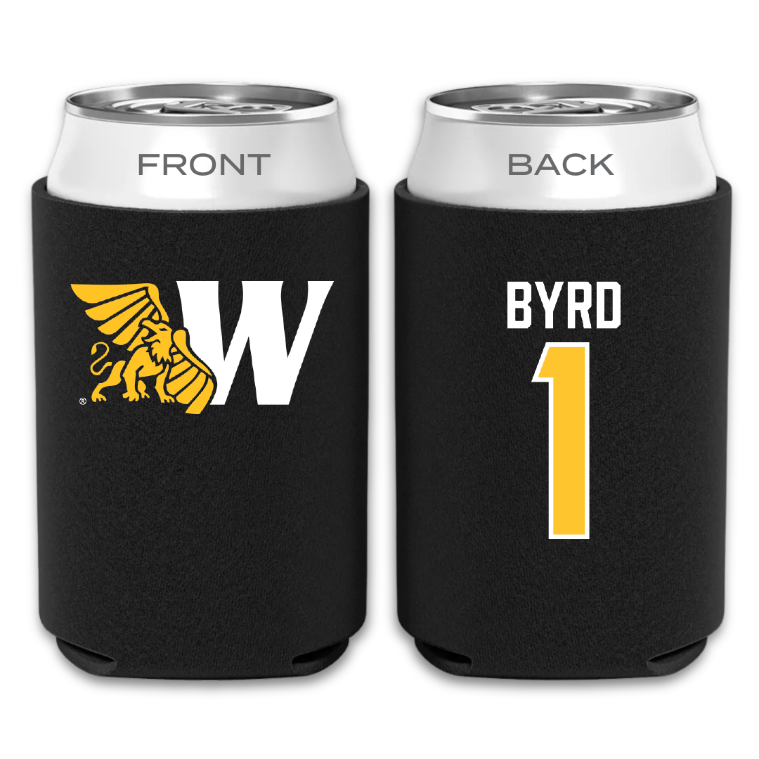 Missouri Western State University Softball Black Can Cooler - #1 Morgan Byrd