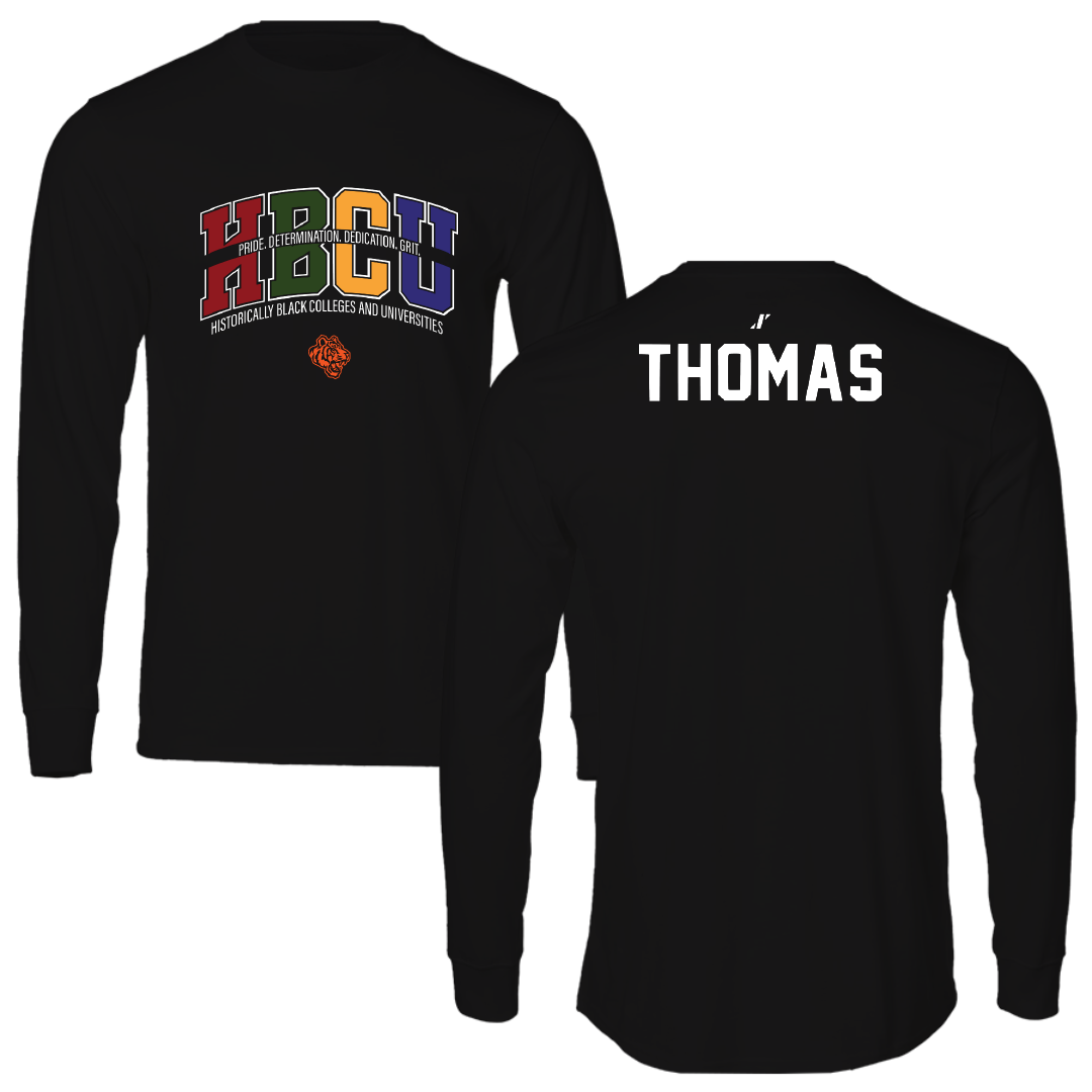 Savannah State University TF and XC Black HBCU Long Sleeve - Kaedreon Thomas