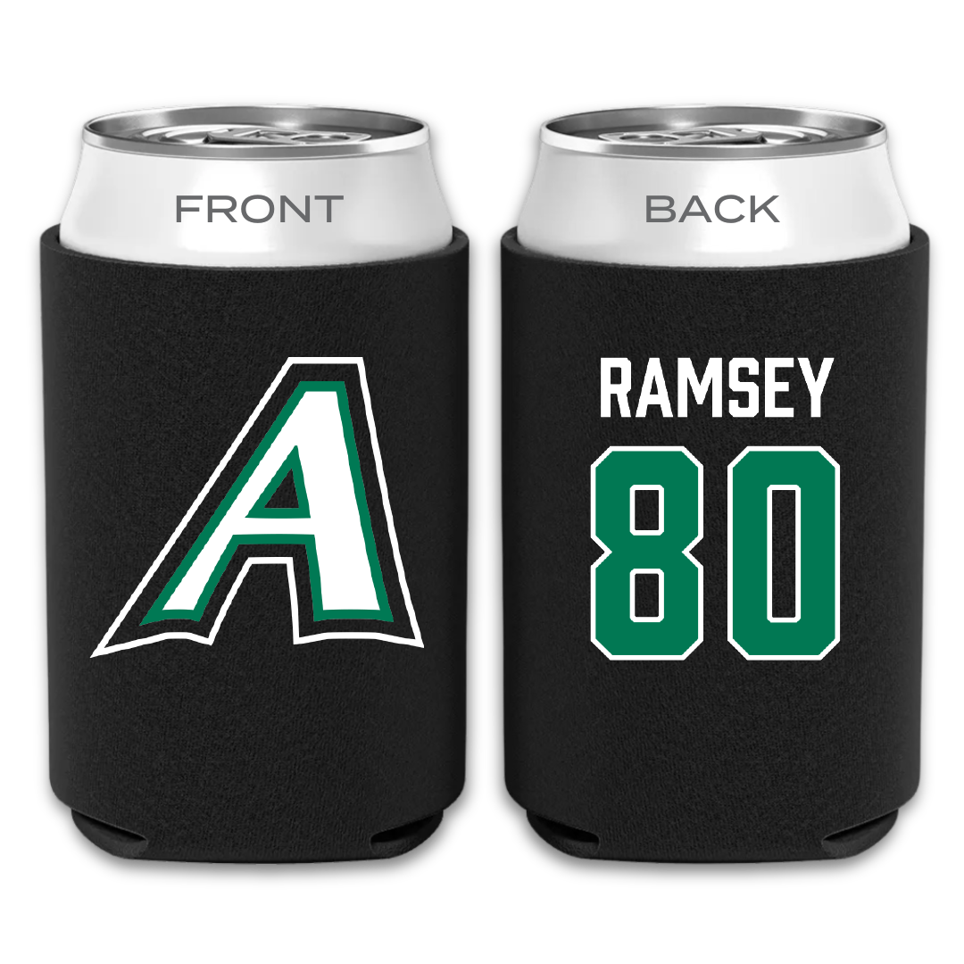 Adams State University Football Black Can Cooler - #80 Damarian Ramsey