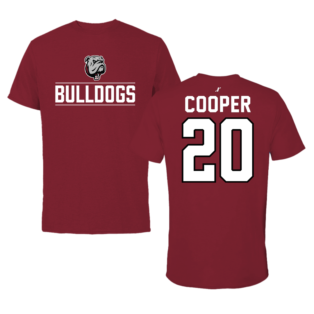 Dean College Basketball Cardinal General Tee - #20 Olivia Cooper