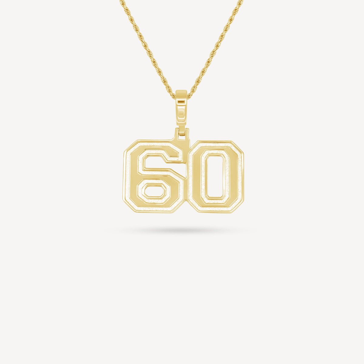 Gold Presidents Pendant and Chain - #60 Seth Patty