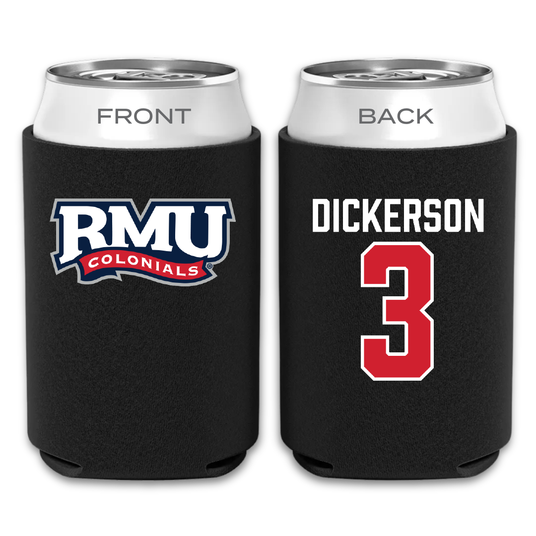 Robert Morris University Basketball Black Can Cooler - #3 Amarion Dickerson