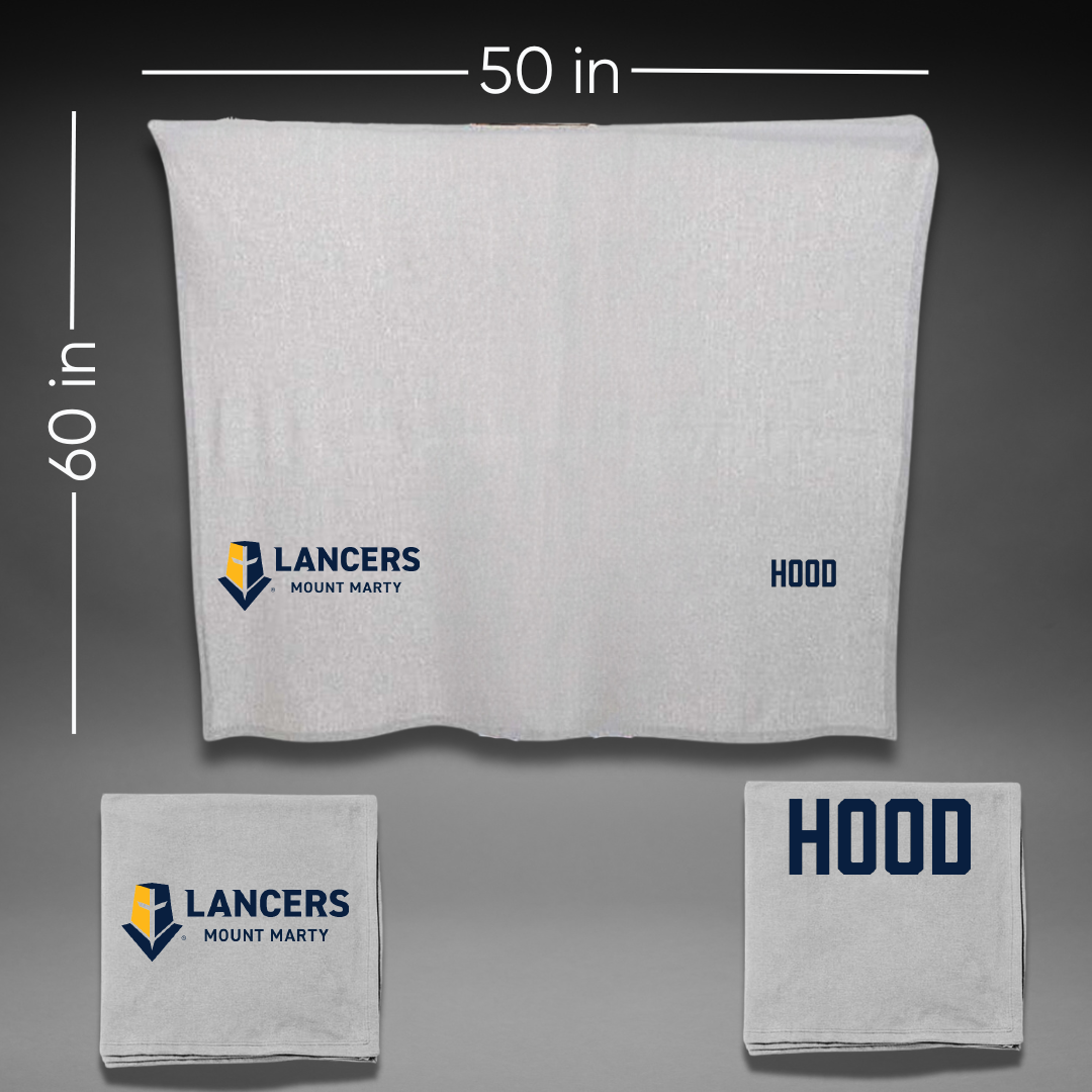 Mount Marty University TF and XC Gray Blanket - Macala Hood