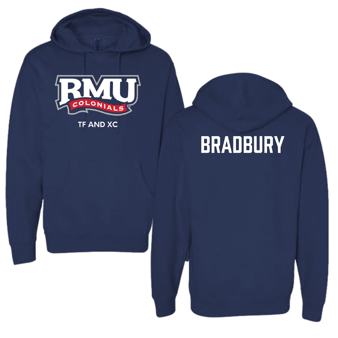 Robert Morris University TF and XC Navy Hoodie - Emma Bradbury