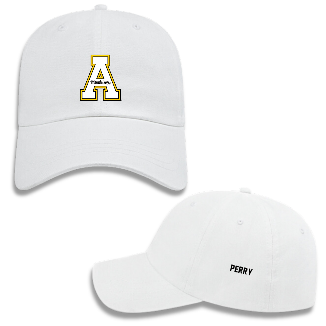 Appalachian State University Cheer White Hat - Alysa Perry