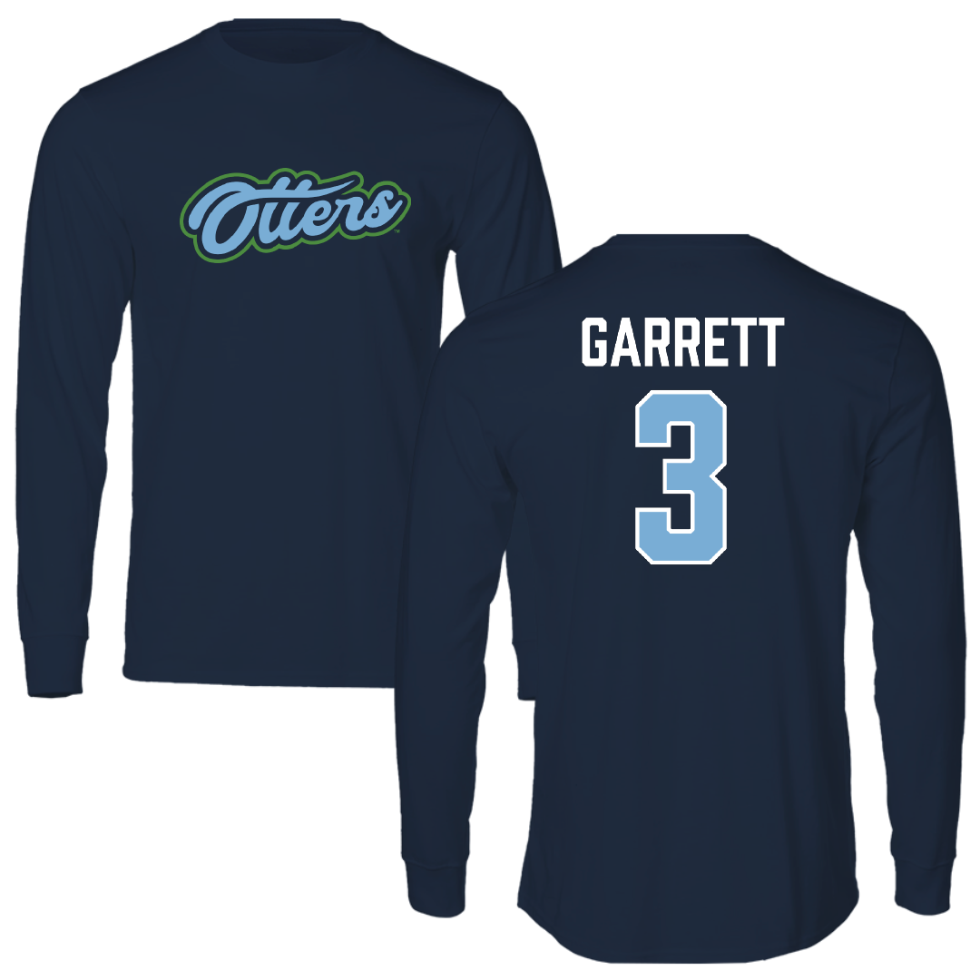 Cal State Monterey Bay Basketball Navy Performance Long Sleeve - #3 Shanece Garrett