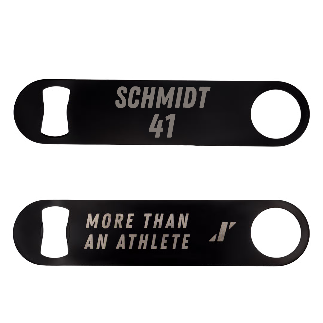 Football Black Bottle Opener - #41 Gavin Schmidt