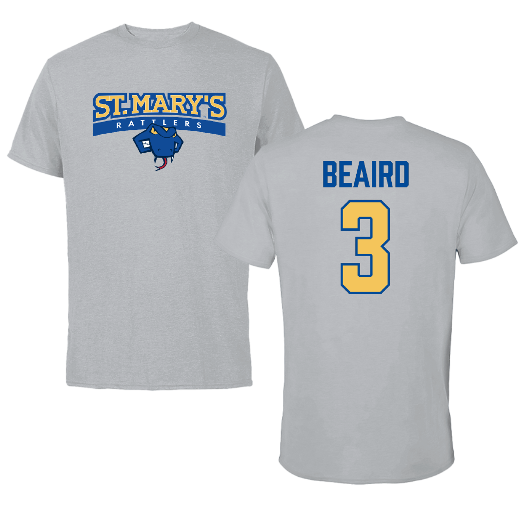 St. Mary's University (Texas) Baseball Sport Gray Tee - #3 Ashton Beaird