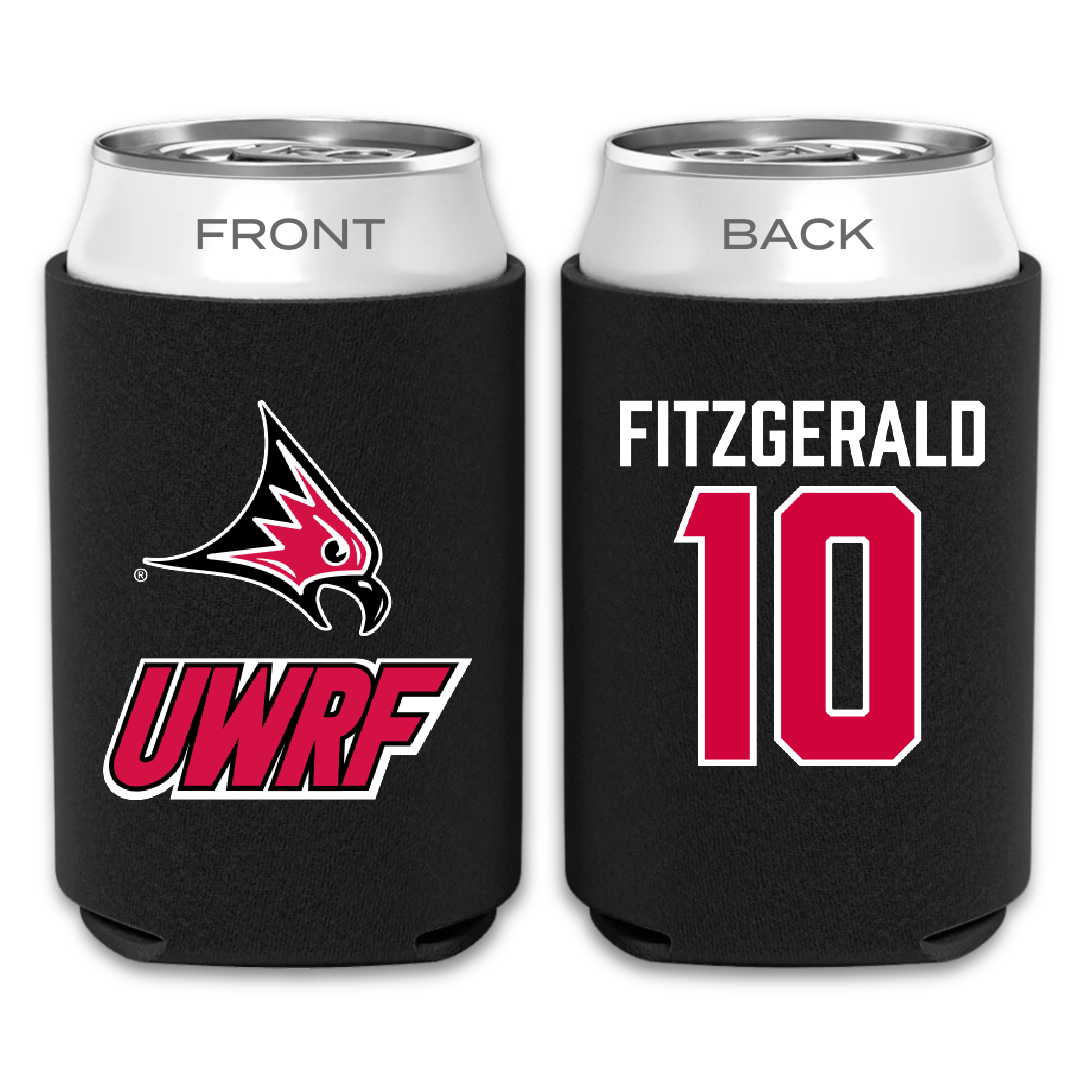 University of Wisconsin-River Falls Football Black Can Cooler - #10 Cade Fitzgerald