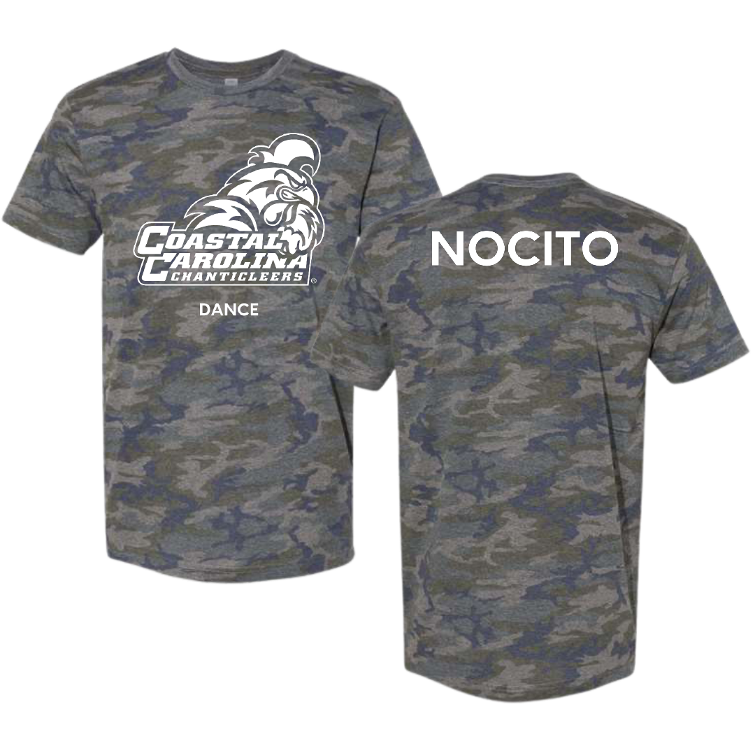 Coastal Carolina University Dance Vintage Camo Tee - Alyssa Nocito