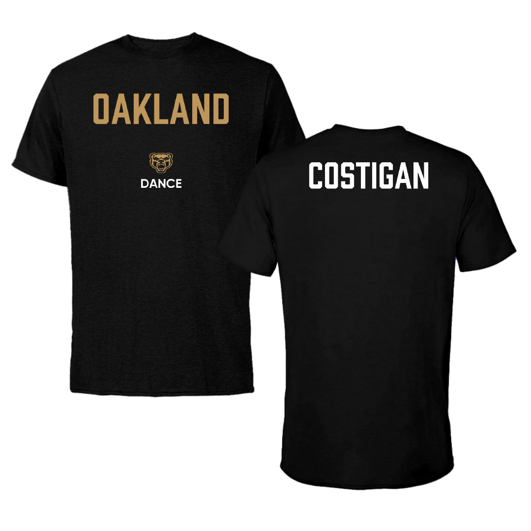 Oakland University Dance Black Tee - Victoria Costigan
