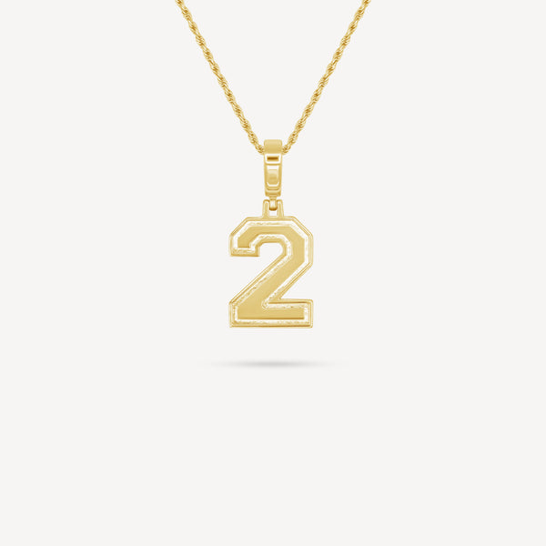 Gold Presidents Pendant and Chain - #2 Colton Ryals