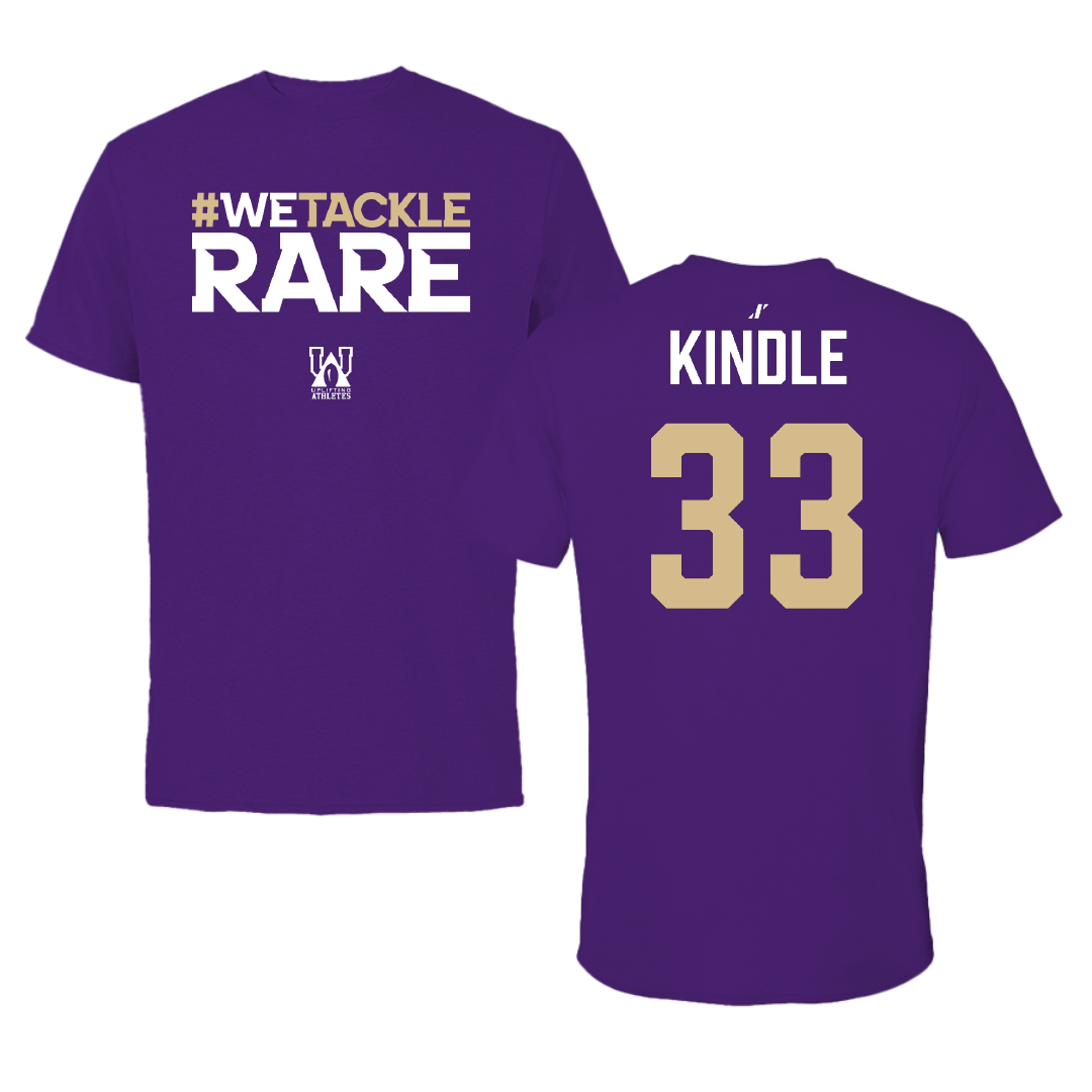 Softball Purple Uplifting Athletes Performance Tee - #33 Emma Kindle