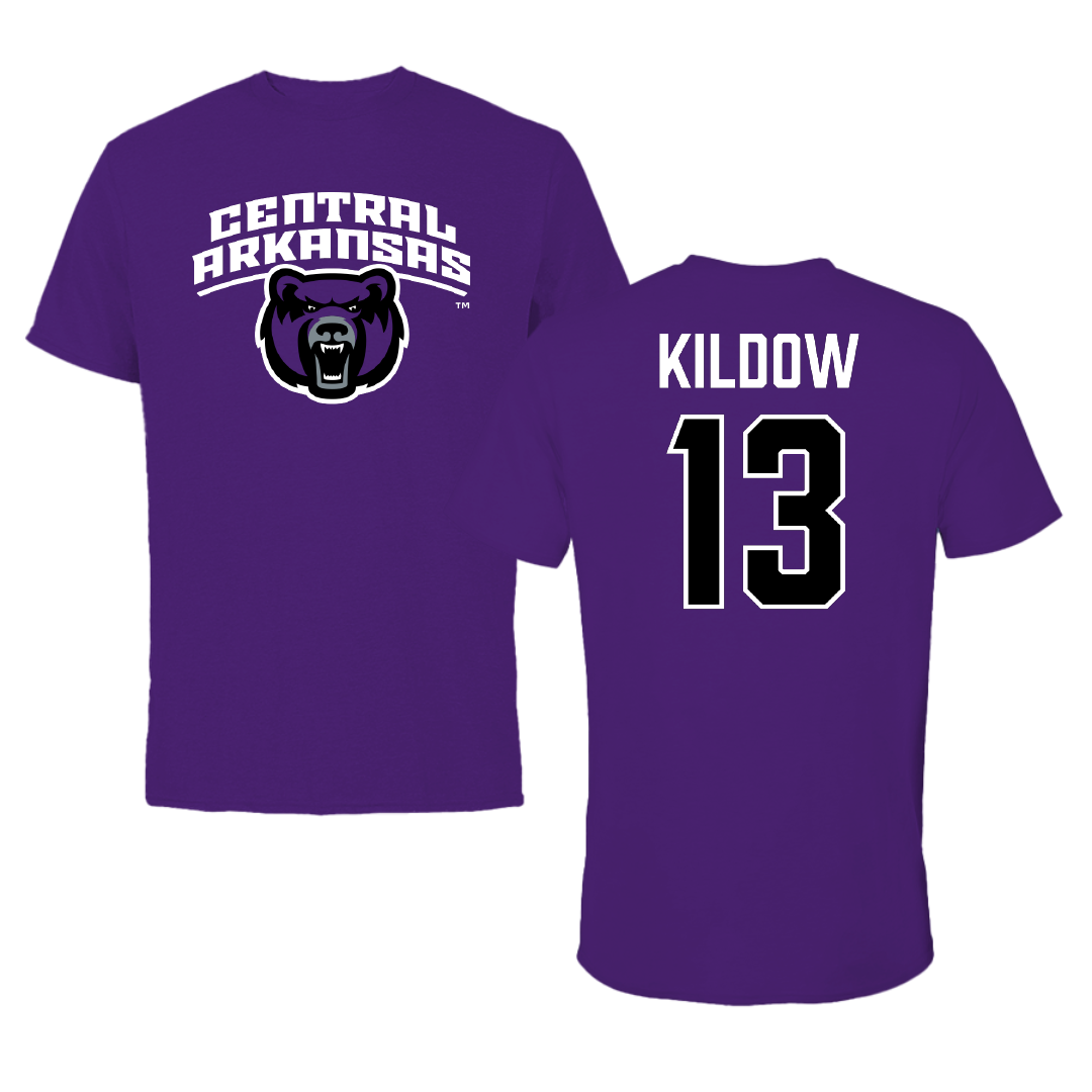University of Central Arkansas Softball Purple Performance Tee - #13 Sydney Kildow