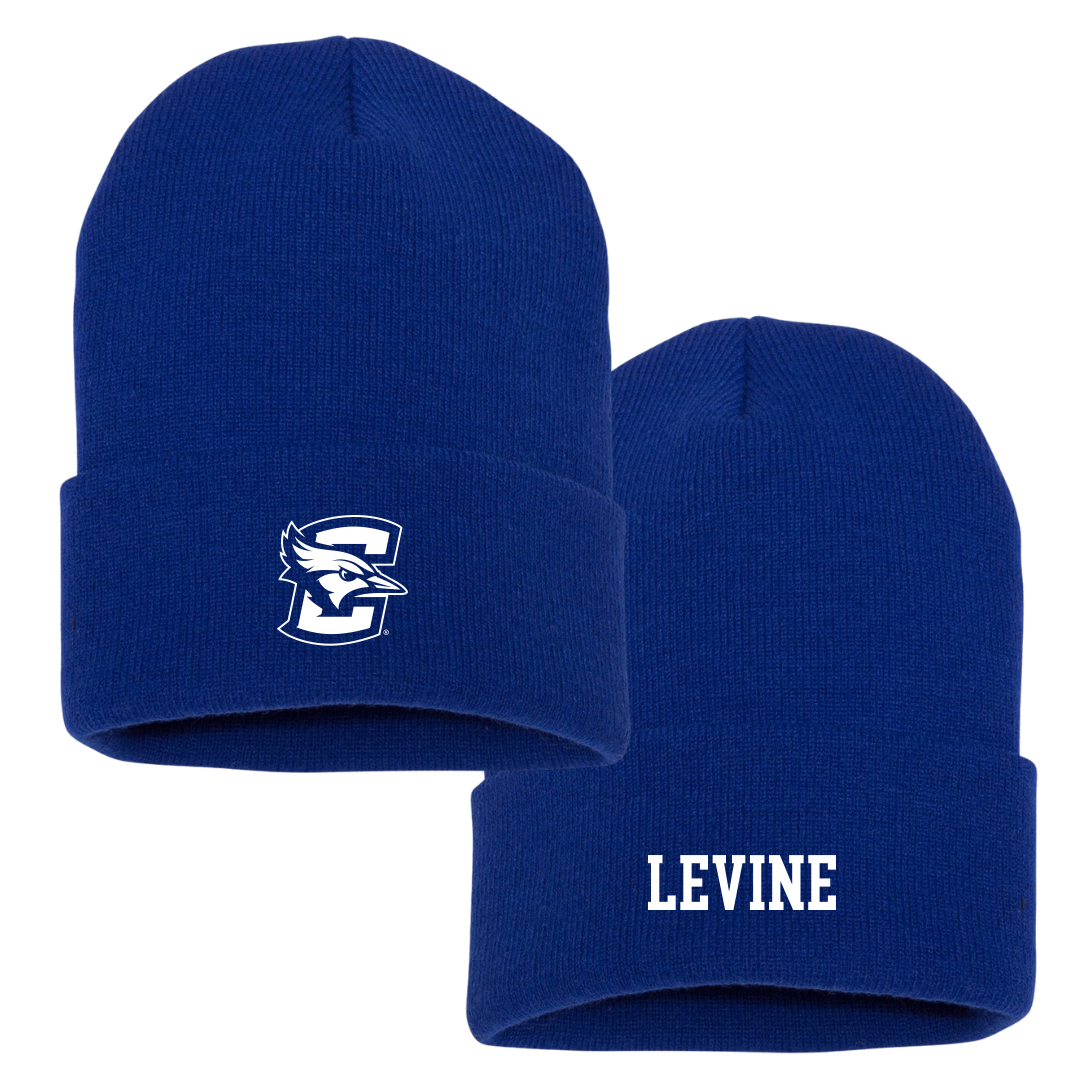 Creighton University Soccer (W) Blue Beanie - #6 Marissa LeVine