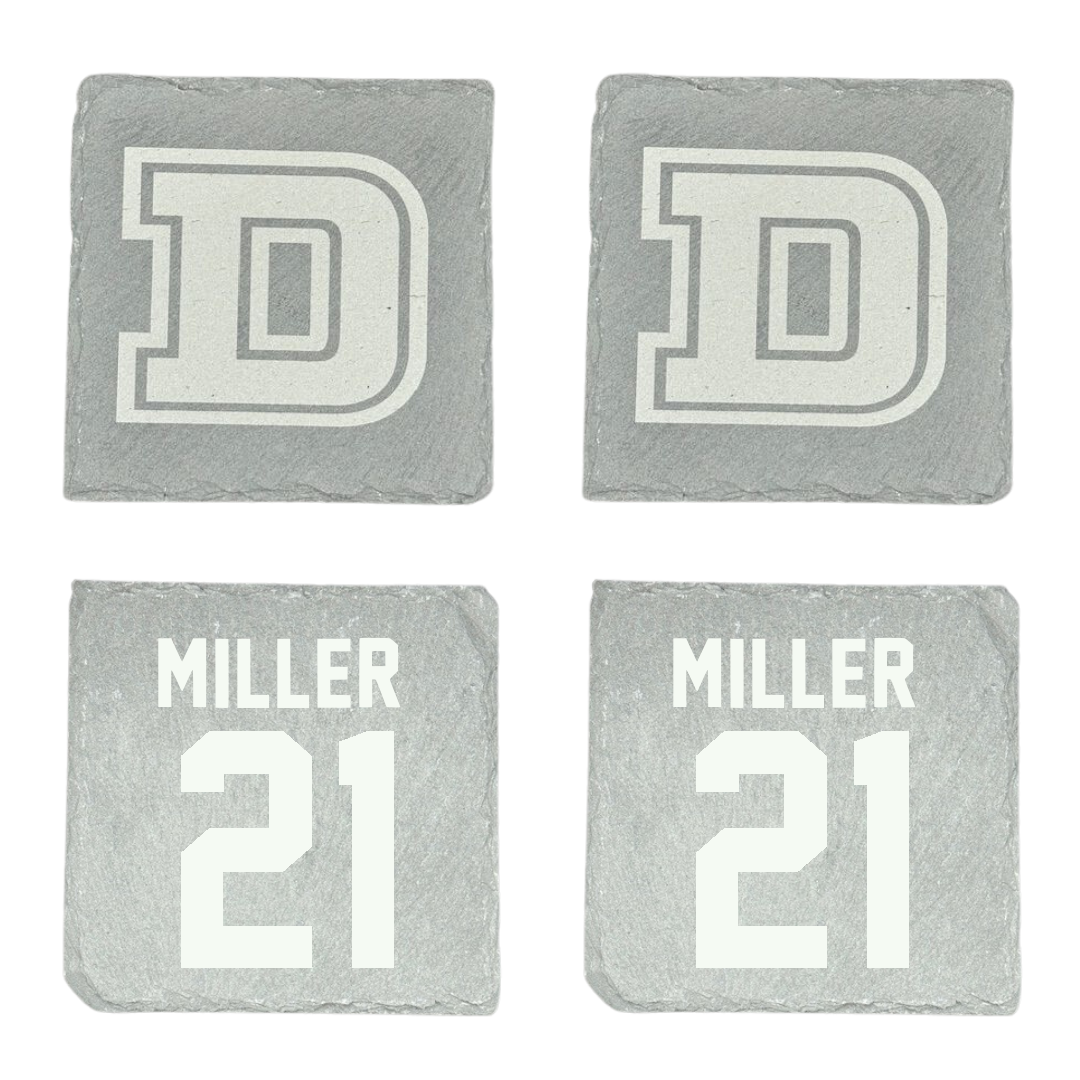 Dean College Volleyball Stone Coaster (4 Pack)  - #21 Lillian Miller