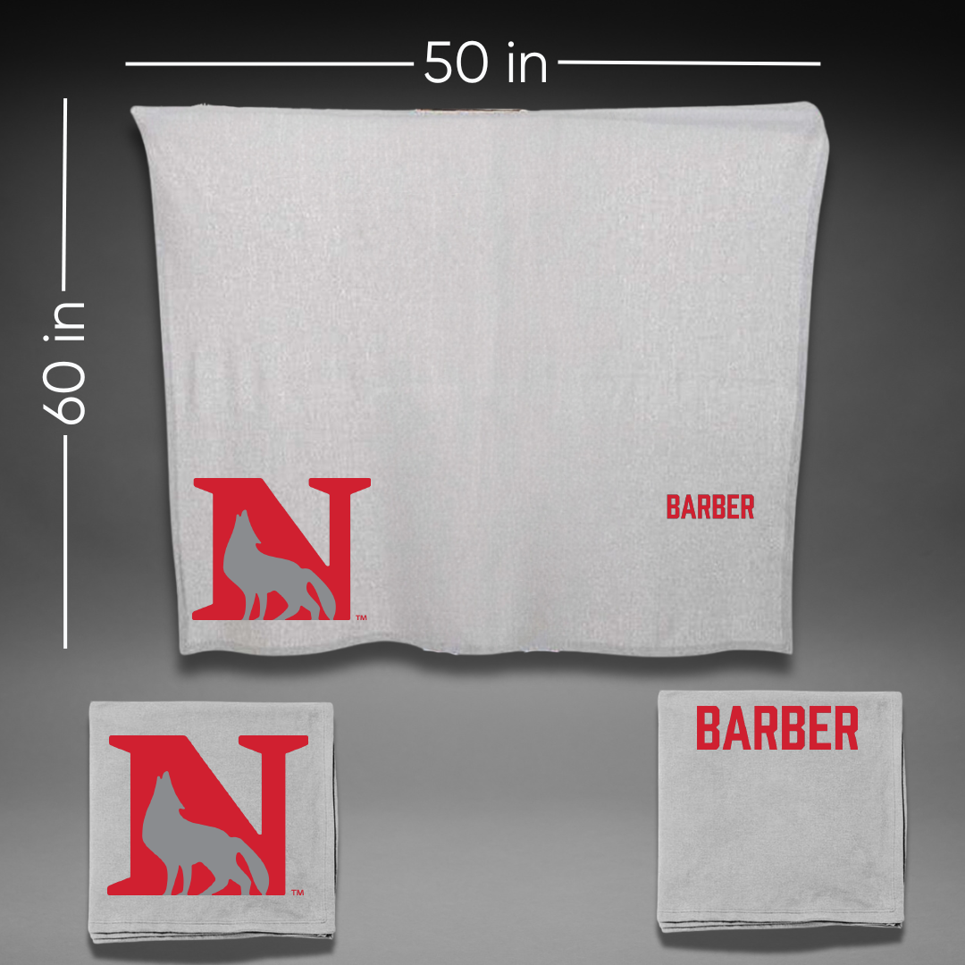 Newberry College TF and XC Gray Blanket - Dejon Barber
