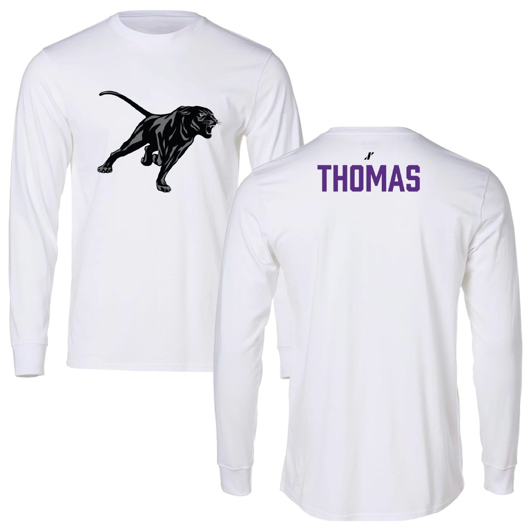 Prairie View A&M University TF and XC White Long Sleeve - Raina Thomas