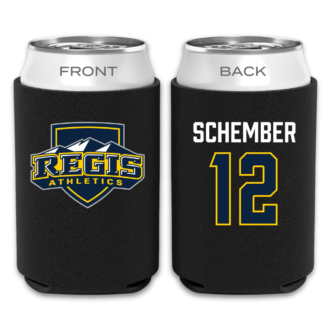 Regis University (Colorado) Lacrosse Black Can Cooler - #12 Isabelle Schember