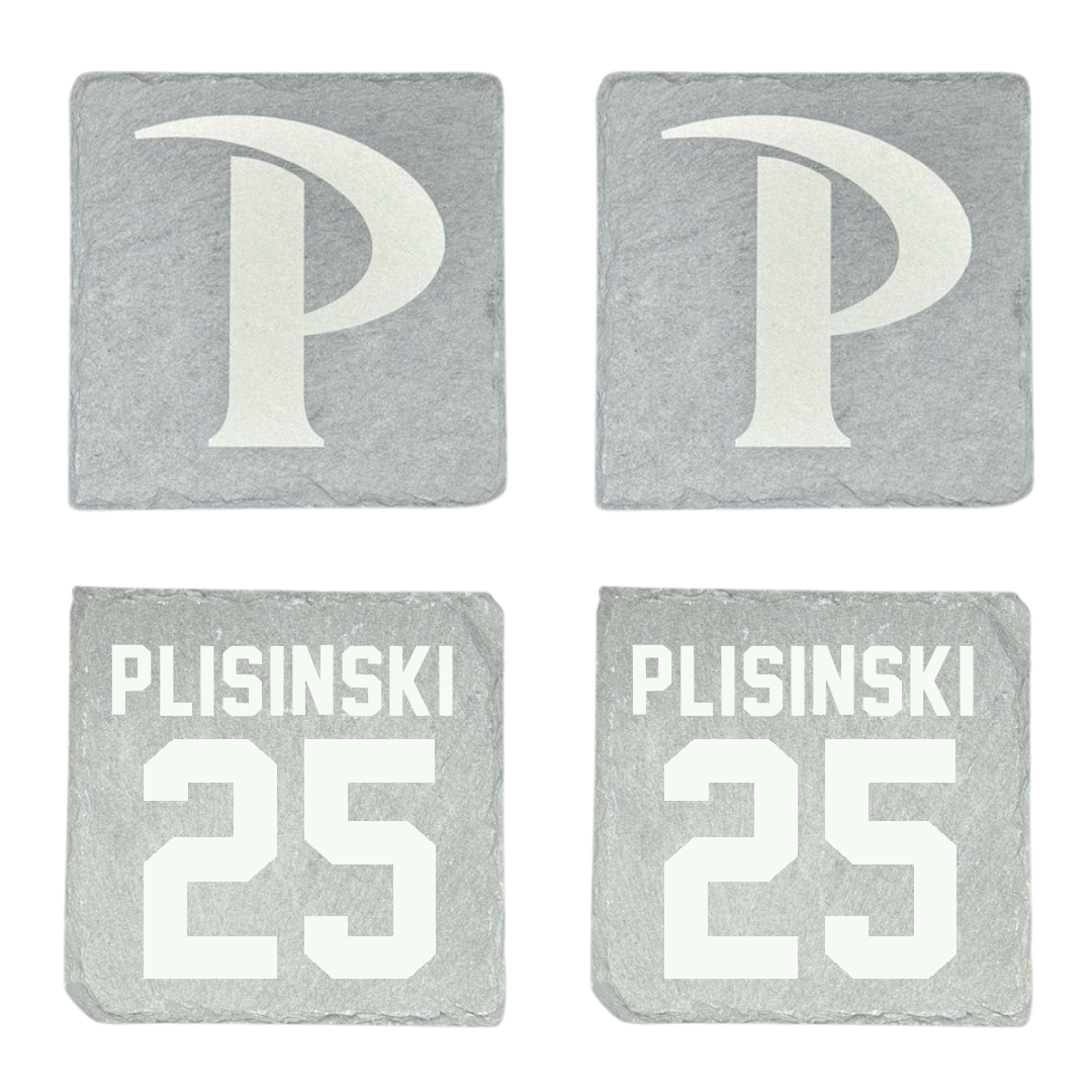Pepperdine University Baseball Stone Coaster (4 Pack)  - #25 Austin Plisinski
