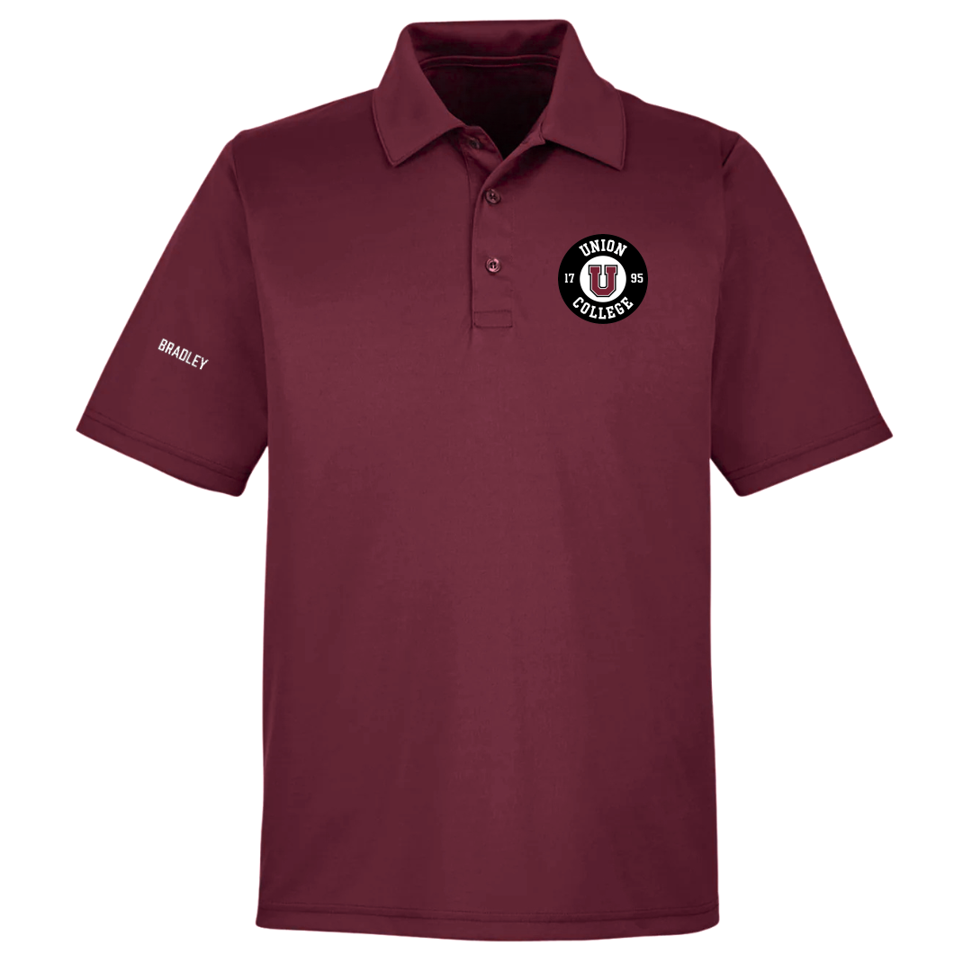 Union College TF and XC Maroon Polo - Aidan Bradley