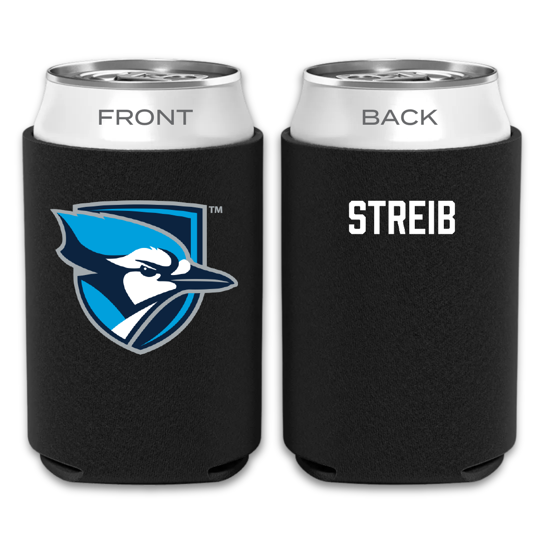 Elmhurst University Wrestling Black Can Cooler - Anthony Streib