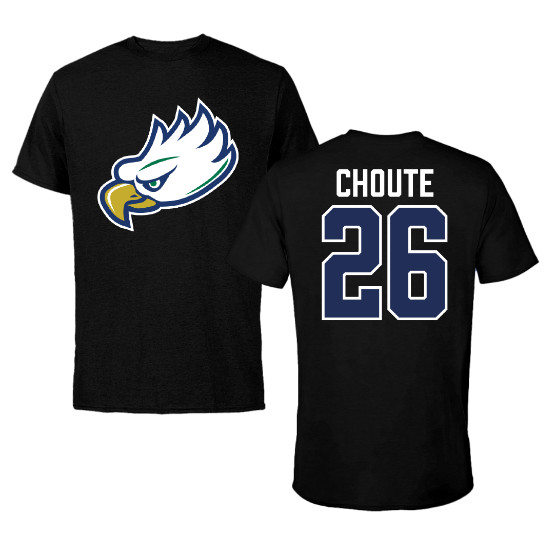 Florida Gulf Coast University Soccer Black Performance Tee - #26 Job Choute