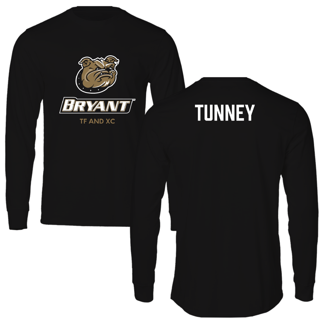 Bryant University TF and XC Black Performance Long Sleeve - Kat Tunney