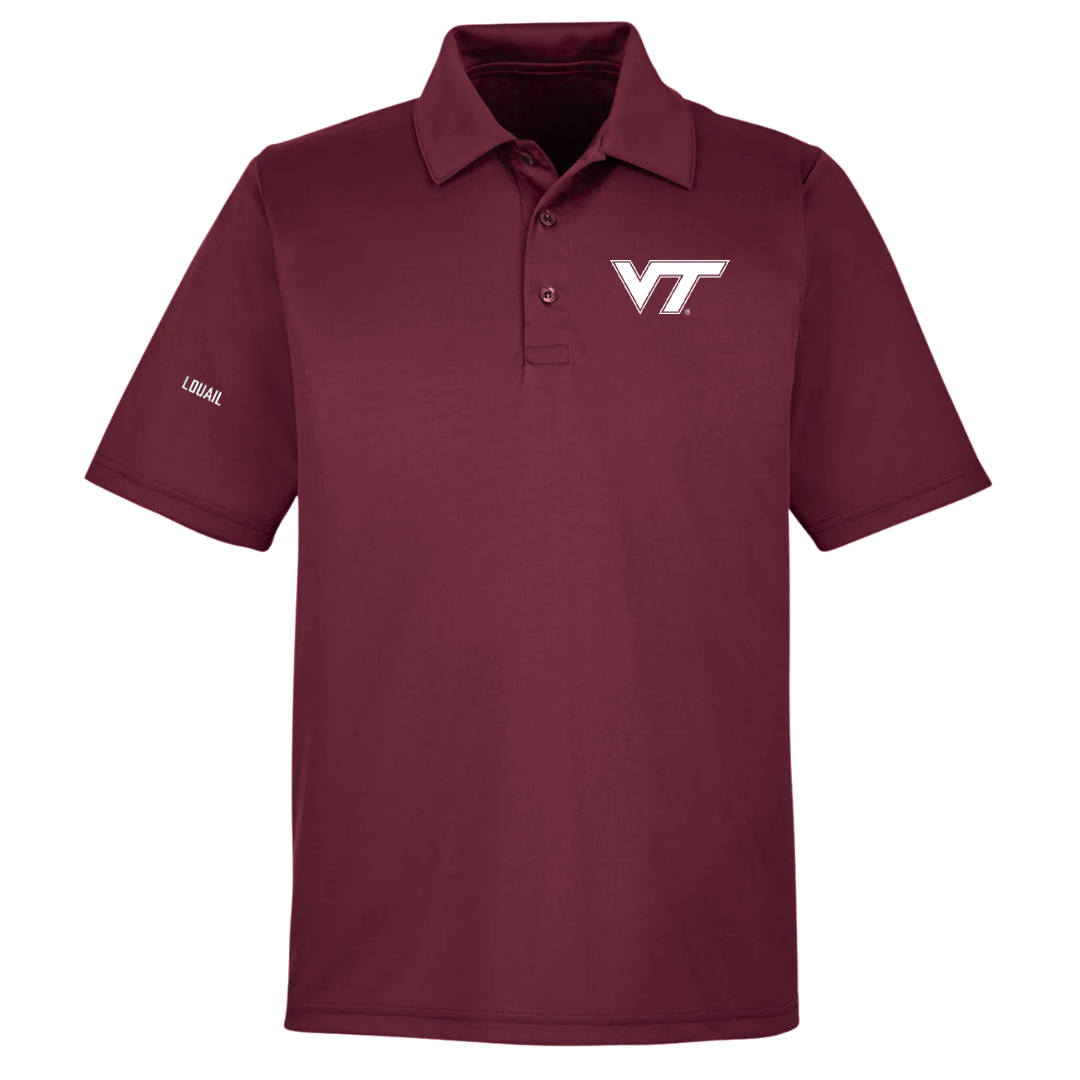 Virginia Tech Dance Maroon Polo - Maya Louail