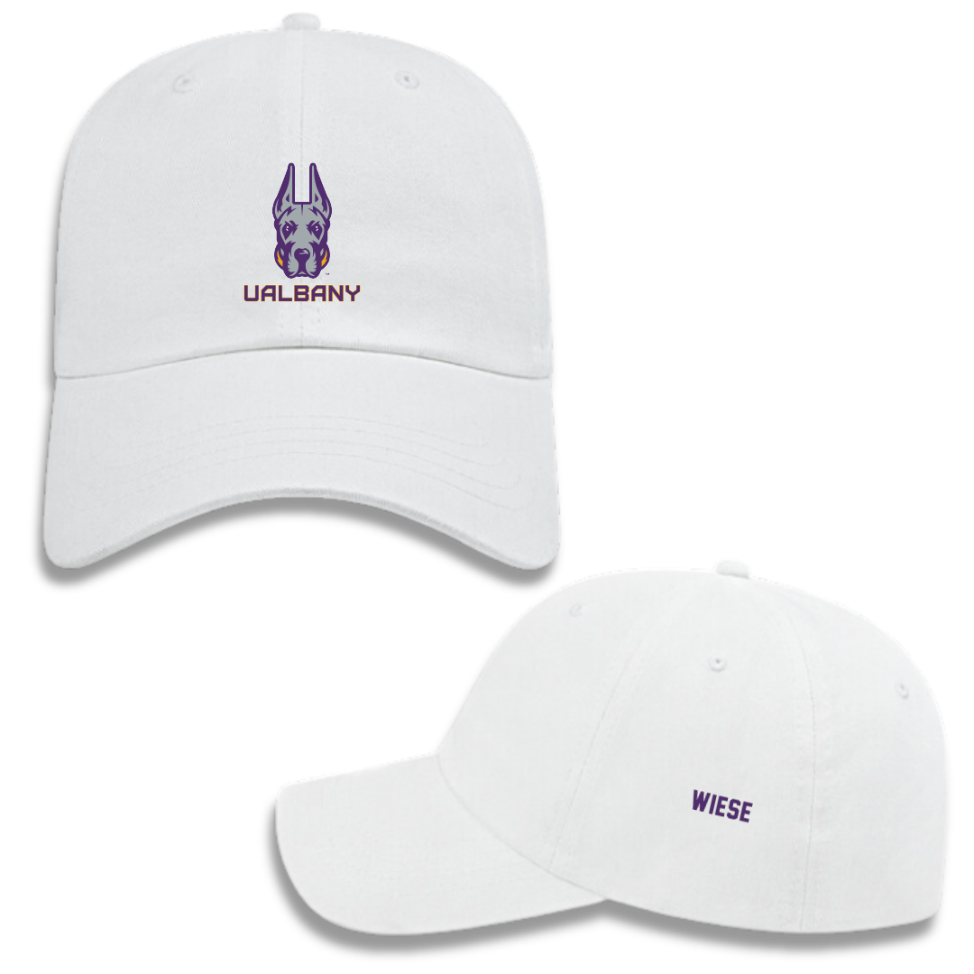 University at Albany Rowing (W) White Hat - Abi Wiese