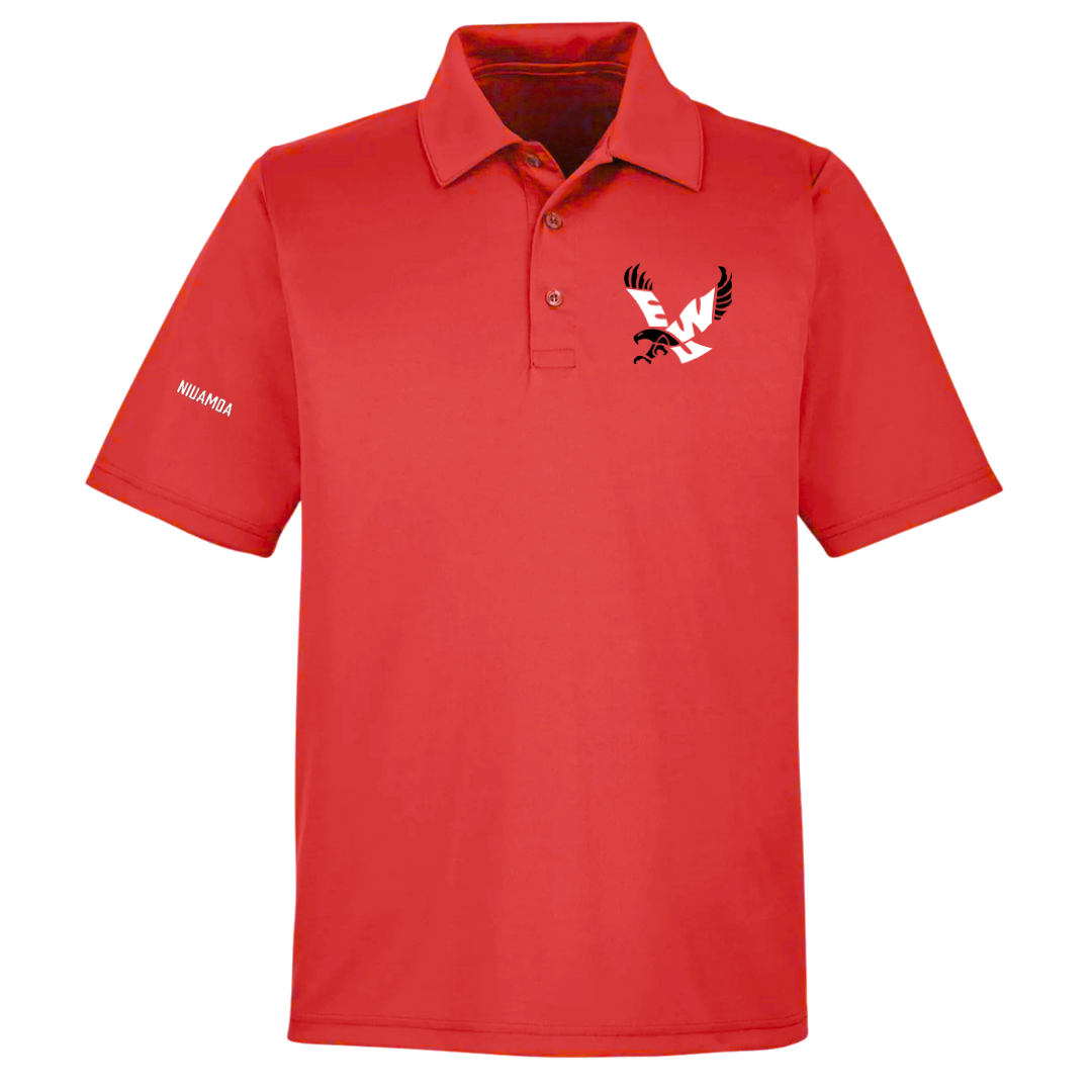 Eastern Washington University TF and XC Red Polo - JJ Niuamoa