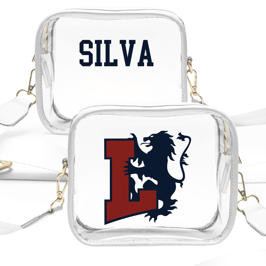 Lyon College TF and XC White Clear Stadium Bag - Ines Silva