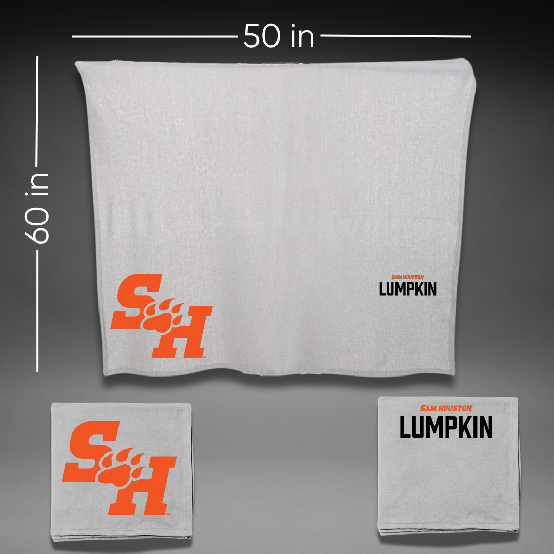 Sam Houston State University Golf (M) Gray Blanket - Caleb Lumpkin