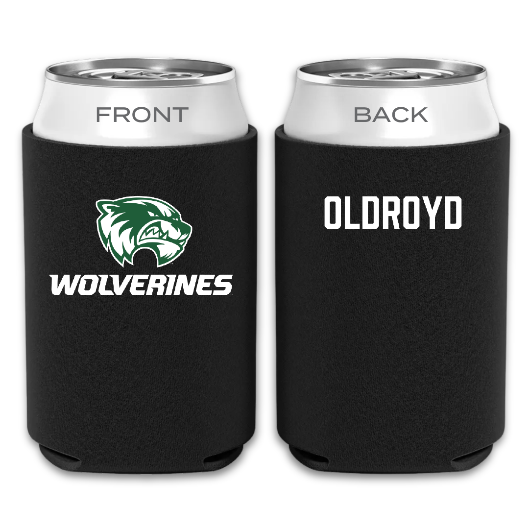 Utah Valley University TF and XC Black Can Cooler - Kelsi Oldroyd