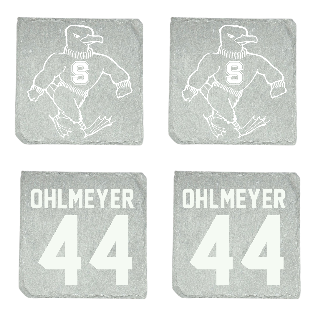 Salisbury University Football Stone Coaster (4 Pack)  - #44 Tyler Ohlmeyer