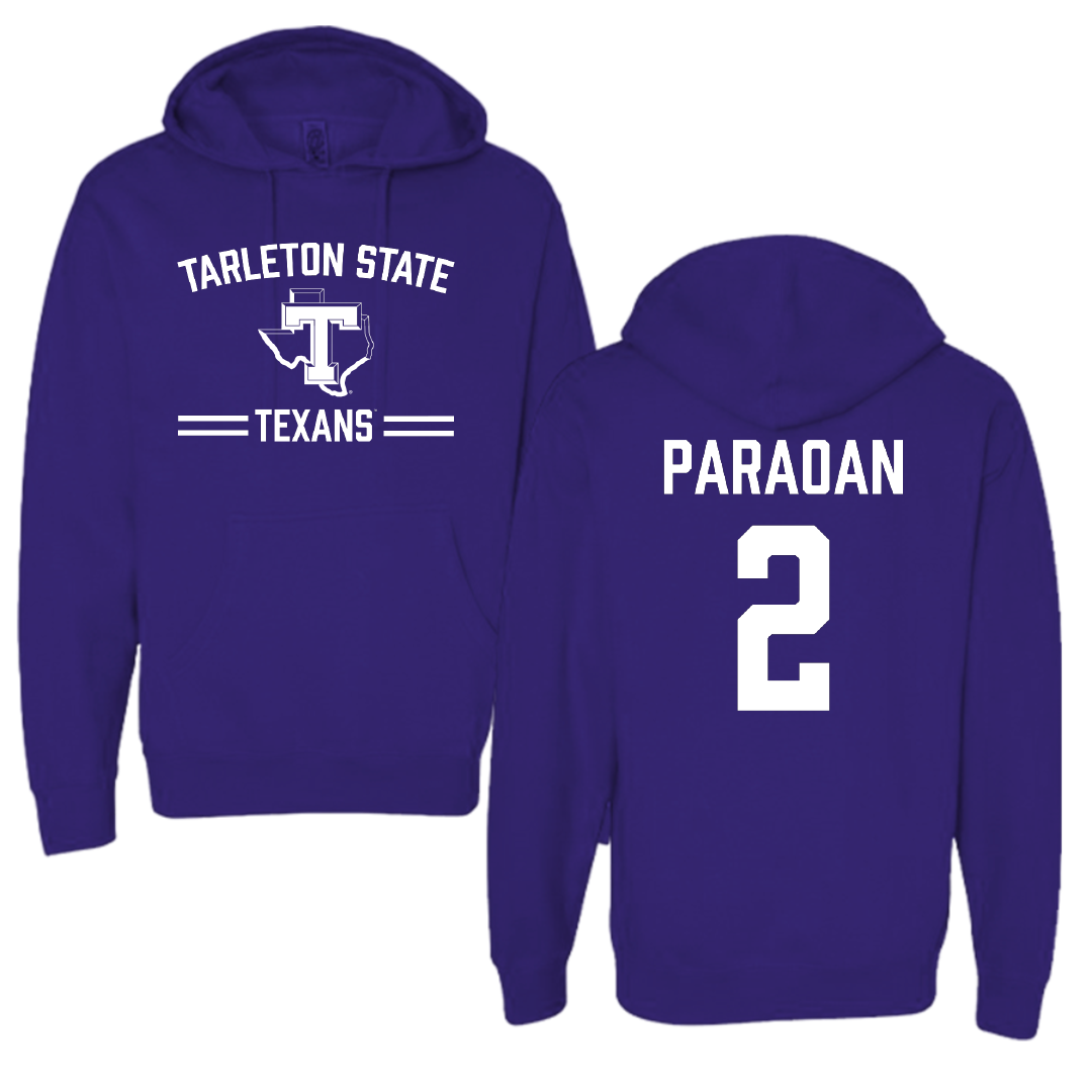 Tarleton State University Volleyball (W) Purple General Hoodie - #2 Leila Paraoan