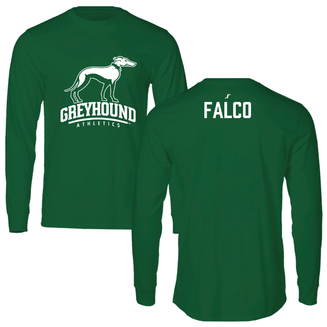 Eastern New Mexico University TF and XC Green Long Sleeve - DJ Falco