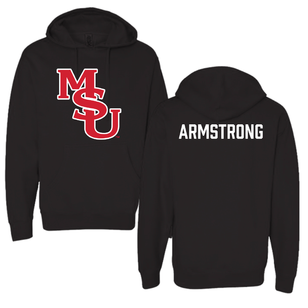 Minot State University Wrestling (M) Black Hoodie - Jasper Armstrong