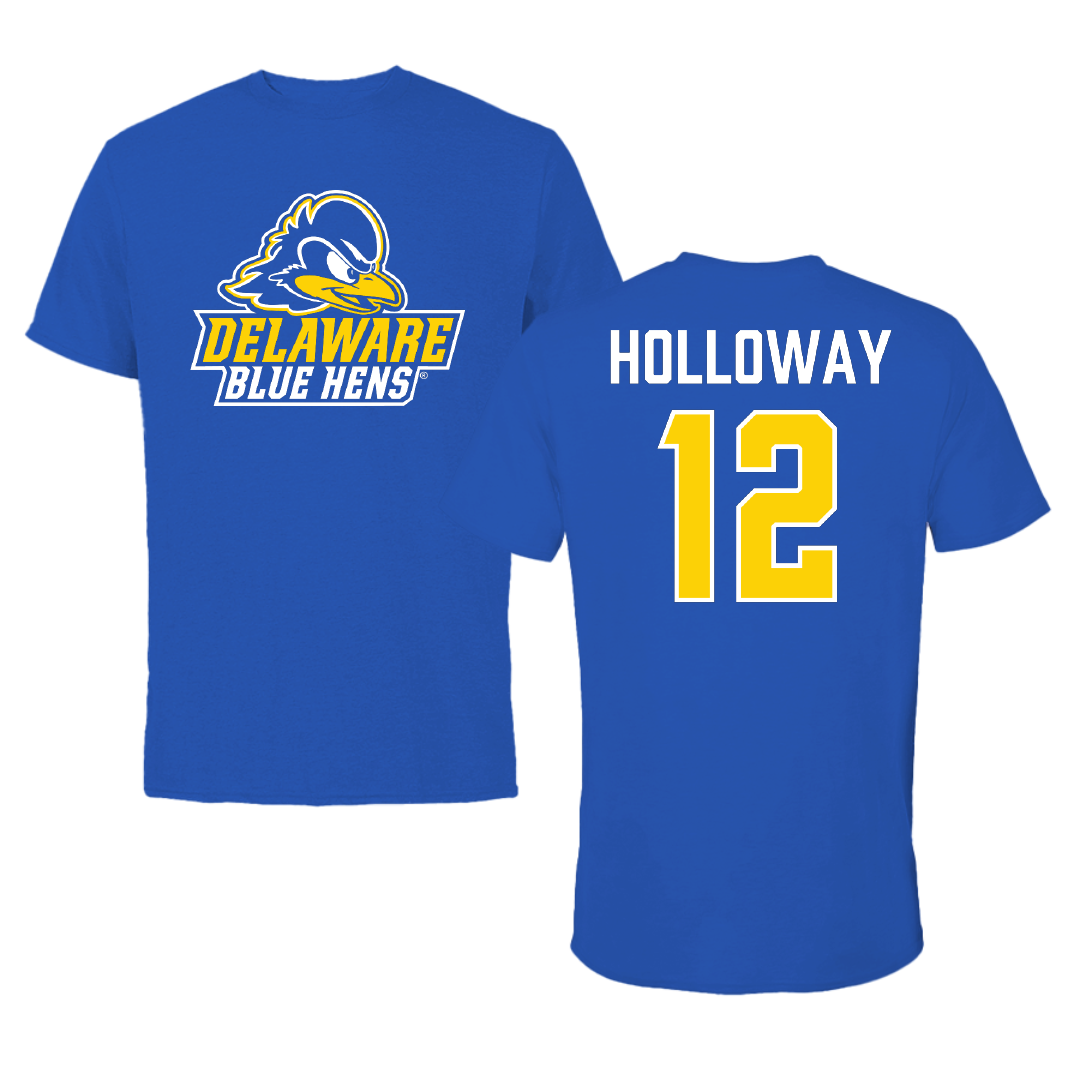 University of Delaware Soccer (W) Blue Hens Performance Tee - #12 Maggie Holloway