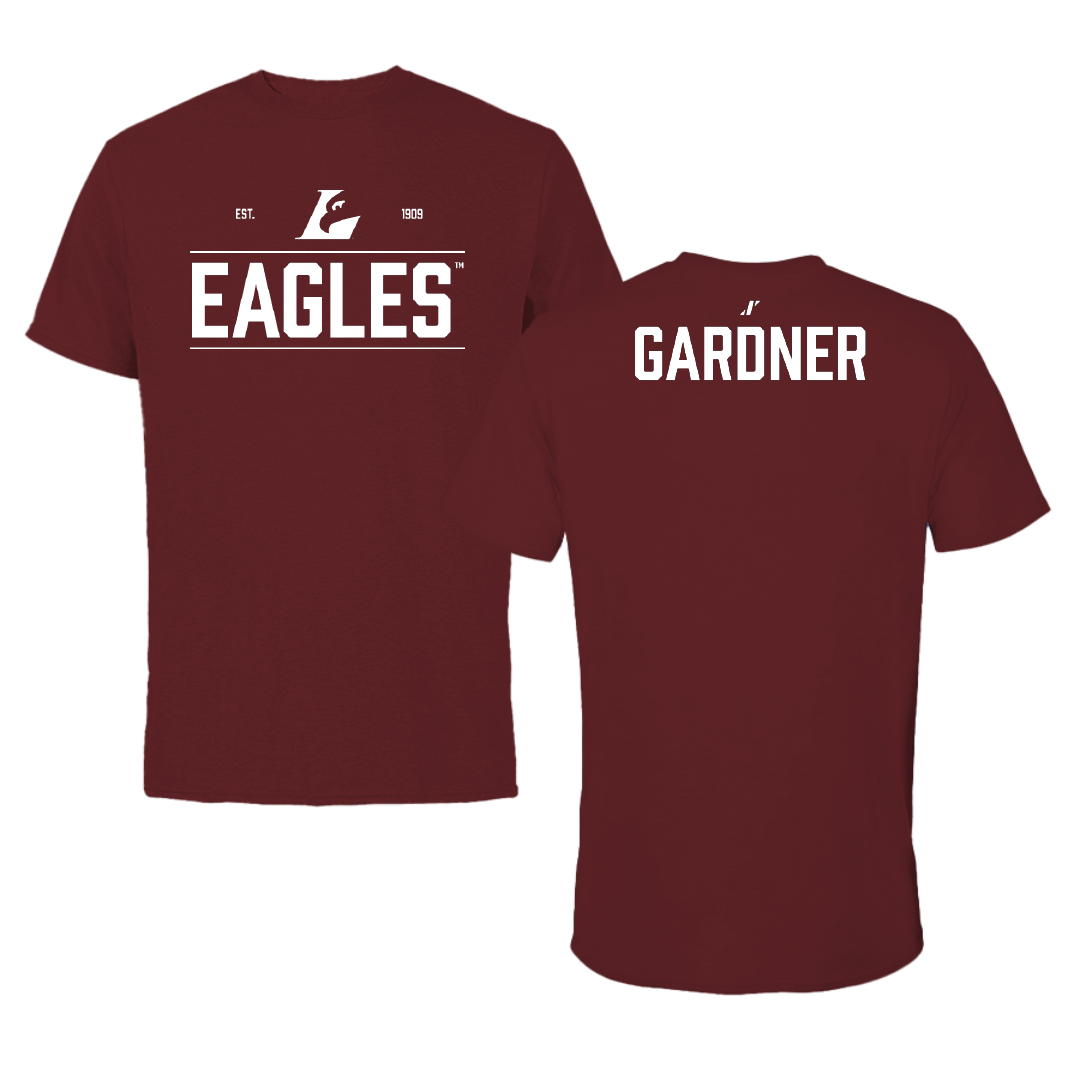 University of Wisconsin-La Crosse TF and XC Maroon General Performance Tee - Jake Gardner
