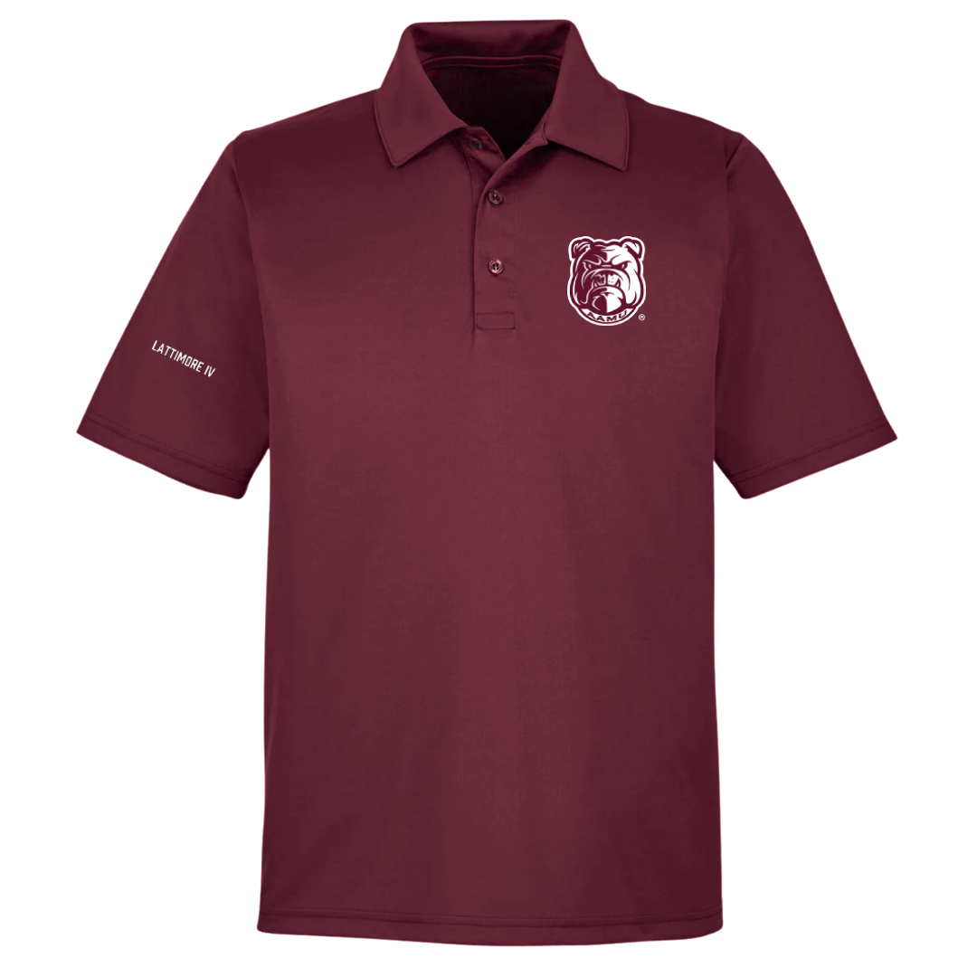Alabama A&M University TF and XC Maroon Polo - Sherman Lattimore IV