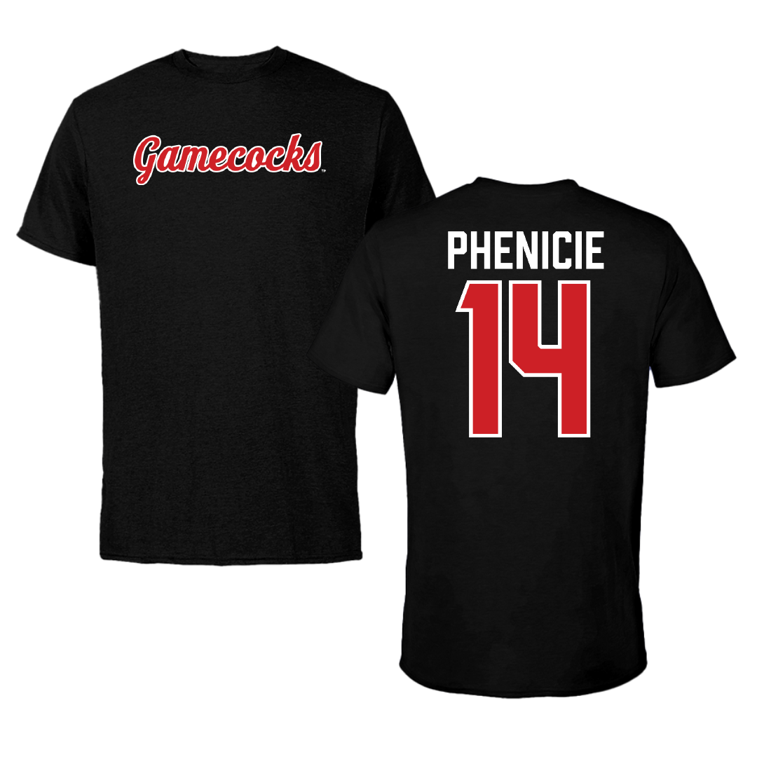Jacksonville State University Volleyball Black Performance Tee - #14 Parker Phenicie