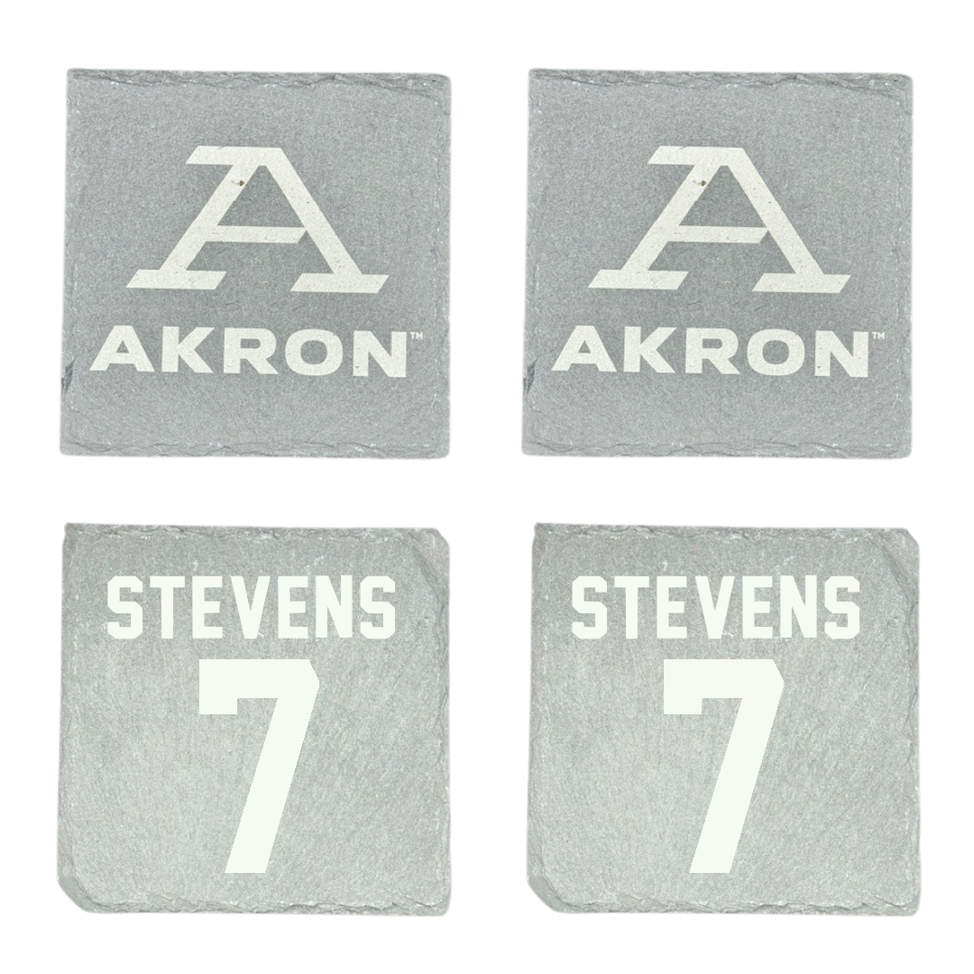 University of Akron Softball Stone Coaster (4 Pack)  - #7 Tiffany Stevens
